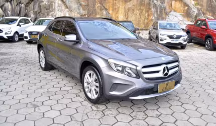 Mercedes-benz gla 200 style 1.6 turbo at  - cinza - 2017/2017
