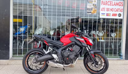 Honda cb 650f abs 2019, aceito troca e financiamento