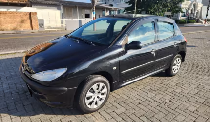 Peugeot 206 1.4 sensation 2008, completo, aceito troca e financio