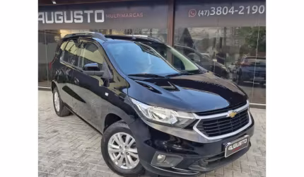 Chevrolet spin lt 1.8 8v econo.flex 5p aut.  - preta - 2020/2020