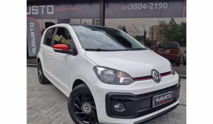 Volkswagen up connect 1.0 tsi total flex 12v 5p  - branca - 2019/2020