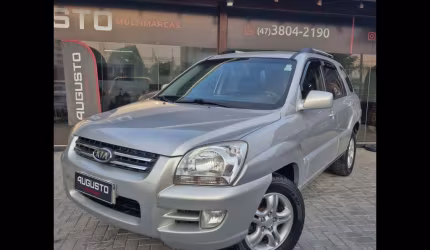 Kia sportage ex 2.0 16v/ 2.0 16v flex aut.  - prata - 2008/2008