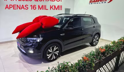 Volkswagen t-cross 200 tsi comfortline aut 2022 16 mil km!!