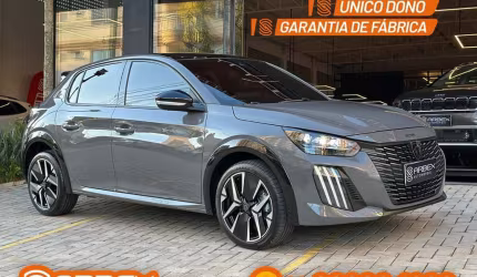 Peugeot 208 gt 1.0 turbo flex 5p aut. 2024/2025