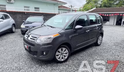Citroën c3 picasso glx 1.5 flex 8v 5p mec.  - cinza - 2013/2014
