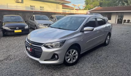 Chevrolet onix sedan plus lt 1.0 12v tb flex aut.  - prata - 2019/2020