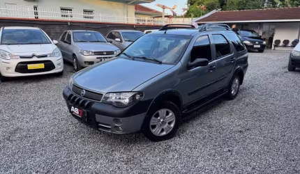 Fiat palio week. adv/adv tryon 1.8 mpi flex  - cinza - 2007/2008