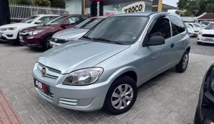 Chevrolet celta spirit 1.0 mpfi 8v flexpower 3p  - prata - 2010/2011