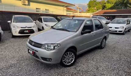 Fiat siena 1.0/ ex 1.0 mpi fire/ fire flex 8v  - prata - 2008/2008