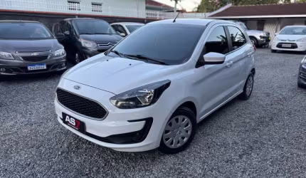 Ford ka 1.5 se plus 12v flex 5p mec.  - branca - 2020/2020