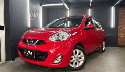 Nissan march sv 1.6 16v flexstart 5p aut.