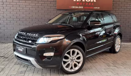 Land rover range rover evoque range r.evoque dynamic 2.0 aut 5p  - preta - 2013/2013