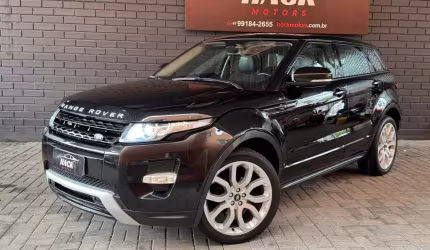 Land rover range rover evoque range r.evoque dynamic 2.0 aut 5p  - preta - 2013/2013