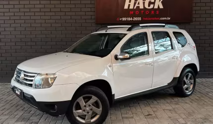 Renault duster 2.0 dynamique 4x4 16v flex 4p manual - branca - 2013/2013
