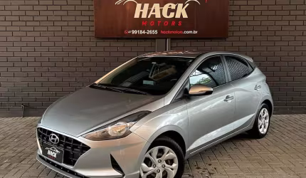 Hyundai hb20 vision 1.0 flex 12v mec.  - prata - 2020/2021