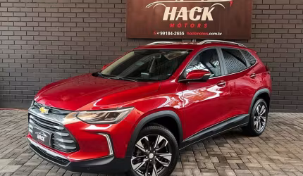 Chevrolet tracker premier 1.2 turbo 12v flex aut.  - vermelha - 2023/2024