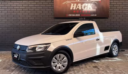 Volkswagen saveiro robust 1.6 total flex 8v  - branca - 2017/2018