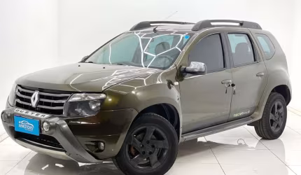 Duster dyna. 2014 automática 2.0flex 4x2 completa com baixo km e manual