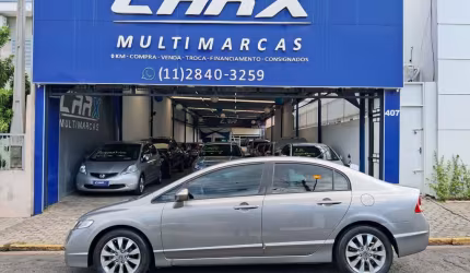 Honda civic 1.8 16v 4p flex lxl automático