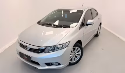 Honda civic lxr 2.0 2014 bancos de couro e multmidia 