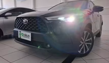 Toyota corolla cross xre 2.0 16v flex aut.  - preta - 2021/2022