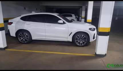 Bmw x4  xdrive 20i m-sport 2.0 tb 184cv aut - branca - 2024/2025