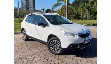 Peugeot 2008 allure 1.6 flex 16v 5p mec.  - branca - 2018/2018