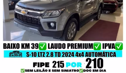 S-10 ltz 2.8 td 2024 4x4 automática