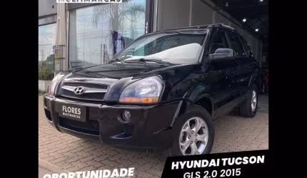Hyundai tucson 2.0 16v flex aut.  - preta - 2014/2015