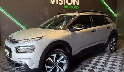 Citroën c4 cactus shine 1.6 turbo  - prata - 2019/2020
