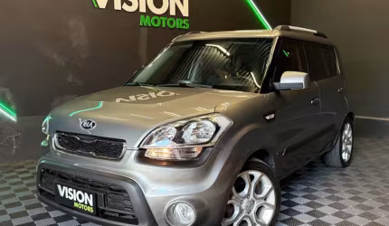 Kia soul 1.6 16v flex aut. - cinza - 2013/2014