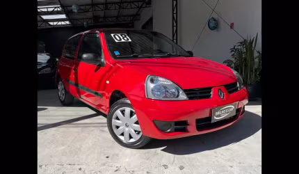 Renault clio hatch. authentique 1.0 2008 único dono 