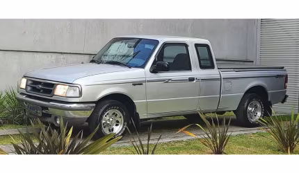Ford ranger 4.0 stx 4x2 ce v6 12v gasolina 2p manual 1996/1996 - prata - 1996/1996