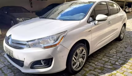 Citroën c4 1.6 exclusive 16v turbo gasolina 4p automático - branca - 2013/2014