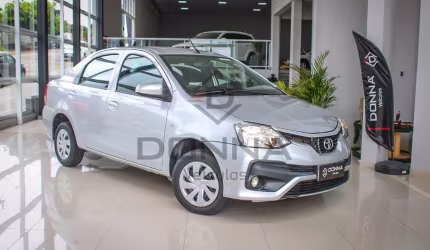 Toyota etios x sedan 1.5 flex 16v 4p aut.  - prata - 2017/2018