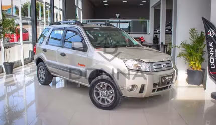 Ford ecosport freestyle 1.6 16v flex 5p  - prata - 2012/2012