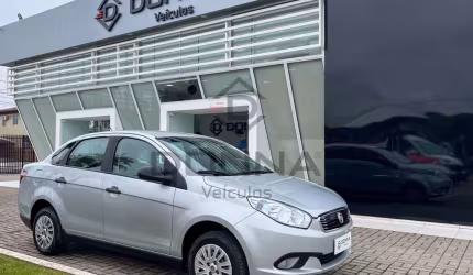 Fiat siena attractive 1.0 fire flex 8v 4p  - prata - 2018/2018