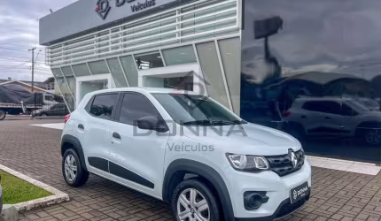 Renault kwid zen 10mt - branca - 2018/2019