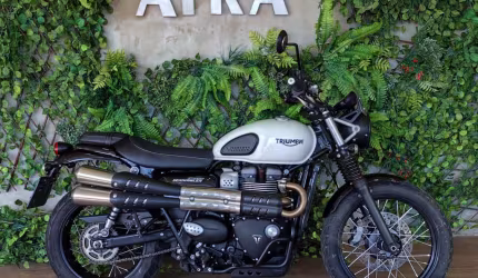 Triumph street scrambler scrambler 900cc