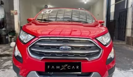 Ford ecosport titanium 1.5 12v flex 5p aut - vermelha - 2020/2020