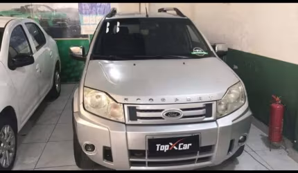 Ford ecosport xlt 1.6/ 1.6 flex 8v 5p - prata - 2011/2011
