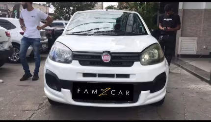 Fiat uno attractive 1.0 - branca - 2021/2021