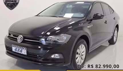 Volkswagen virtus comfort. 200 tsi 1.0 flex 12v aut  - preta - 2020/2020