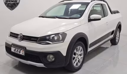 Volkswagen saveiro cross 1.6 mi total flex 8v ce  - branca - 2013/2014