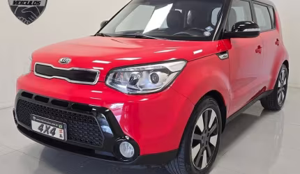 Kia soul 1.6/ 1.6 16v flex aut.  - vermelha - 2015/2016