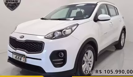 Kia sportage lx 2.0 16v/ 2.0 16v flex  aut.  - branca - 2016/2017