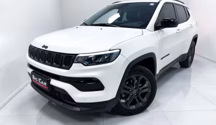 Jeep compass longitude t270 1.3 tb 4x2 flex aut. - branca - 2023/2024