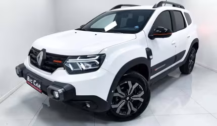 Renault duster iconic plus 1.3 tb 16v flex aut. - branca - 2024/2025