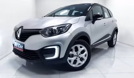 Renault captur life 1.6 16v flex aut.  - prata - 2017/2018