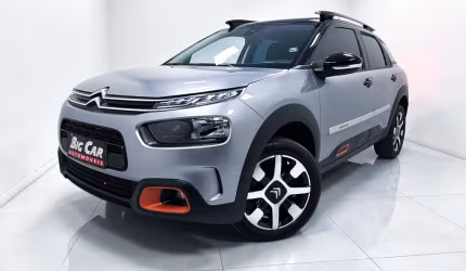 Citroën c4 cactus shine pack 1.6 turbo flex aut.  - cinza - 2023/2024